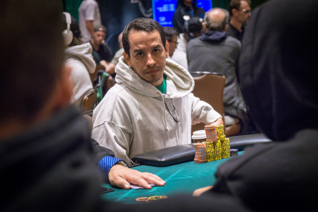 Farid Jattin, único colombiano en pie del WPT Poker Showdown Championship
