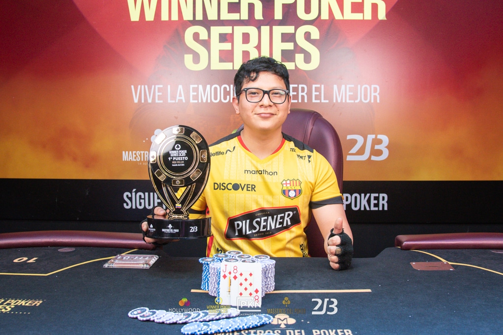 La mitad del mundo celebró por cuenta de Borbor, en el High Roller de las Winner Poker Series Medellín