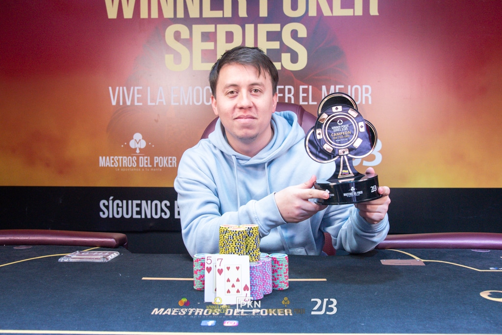 Valbuena se llevó el trofeo en un DeepStack con beneficios compartidos en las WPS Medellín