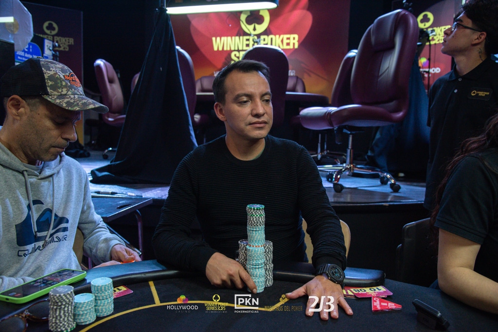 Washington gobernó el vuelo inicial del Evento Principal en las Winner Poker Series Medellín
