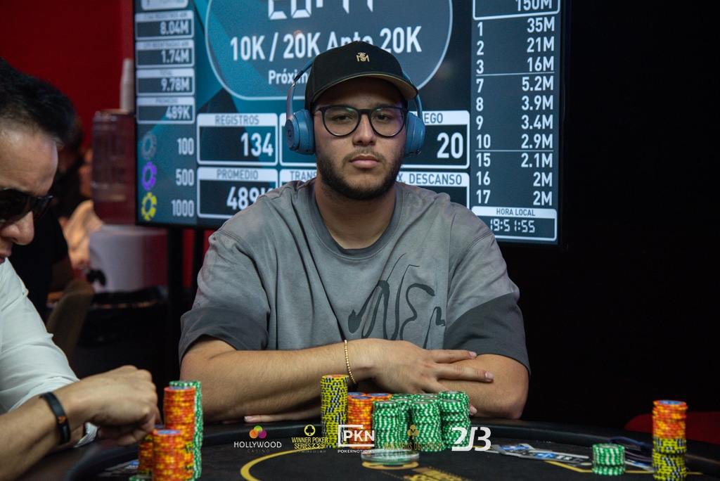 Pérez se quedó con el título del Mystery Bounty entre los Maestros del Poker en Medellín
