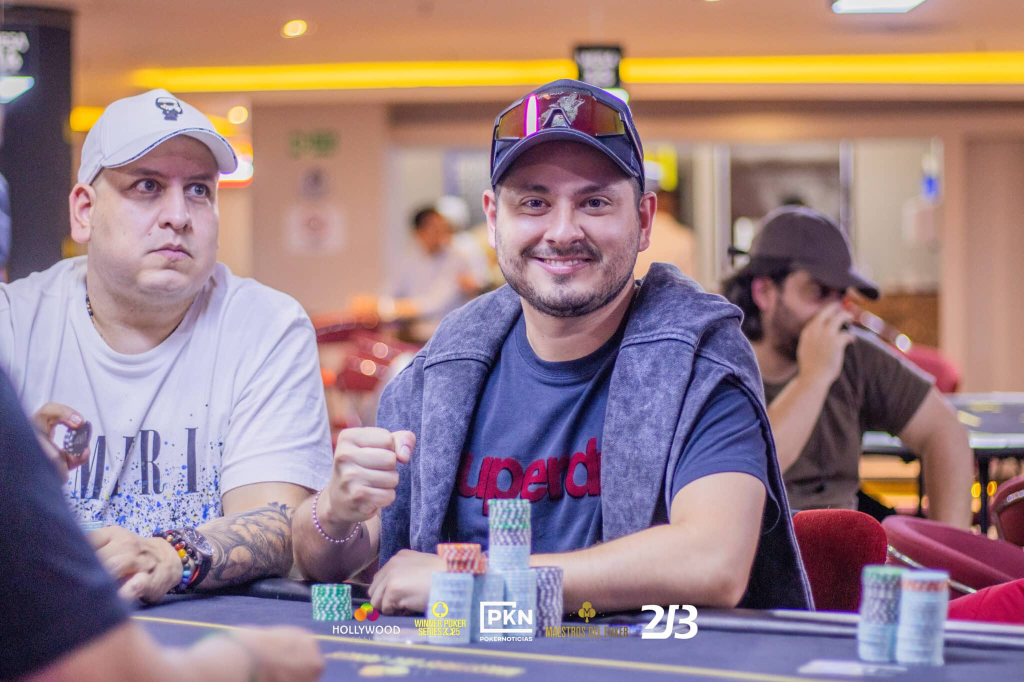 David Noreña Lidera con Autoridad el Día 1A del Evento Principal de las Winner Poker Series