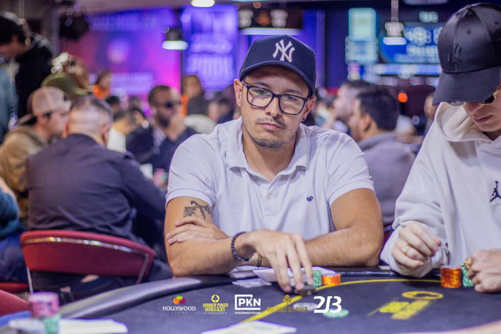 George Alvarado lidera a los 44 clasificados al Día 2 – KO Progresivo – WPS 2025, KO Progresivo – Winner Poker Series Bogotá 2025 3 Etapa