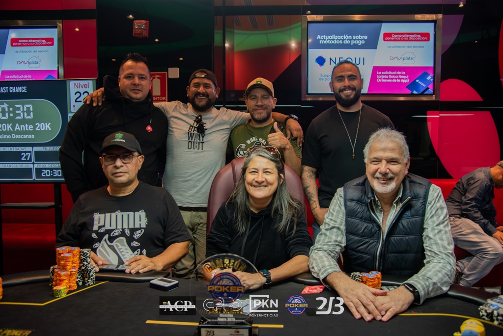 La última oportunidad fue la vencida para Quintero en el Abierto Panamericano de Poker