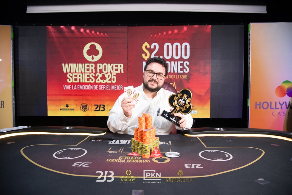 Torrazza fue el primer jugador foráneo en titularse entre los Maestros del Poker en 2025