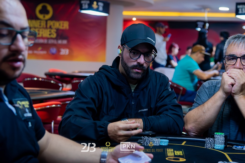 Jijón lideró el vuelo más concurrido en el Evento Principal de las Winner Poker Series Bogotá