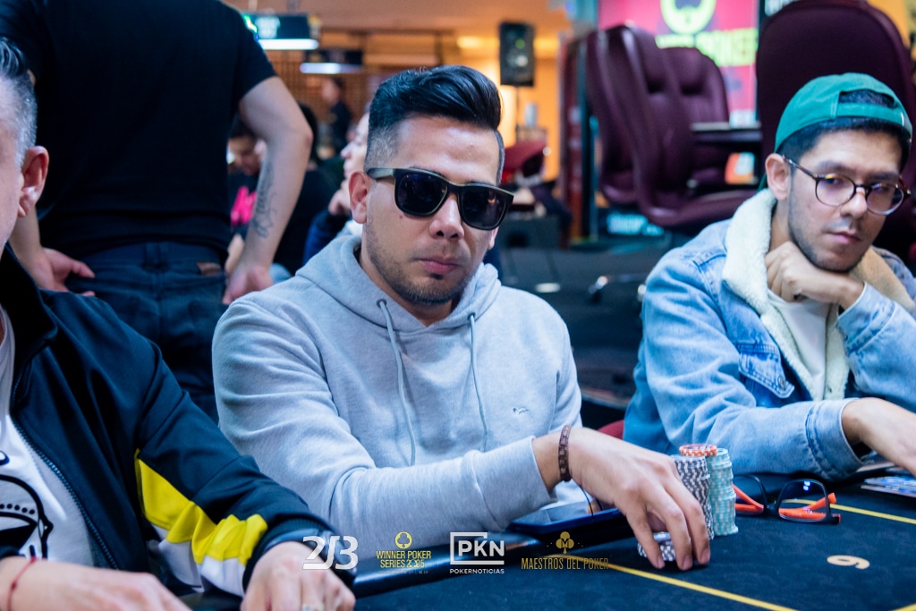 Tarazona llegará al Día 3 con mucho terreno adelantado en el camino hacia la mesa final del Evento Principal de las Winner Poker Series