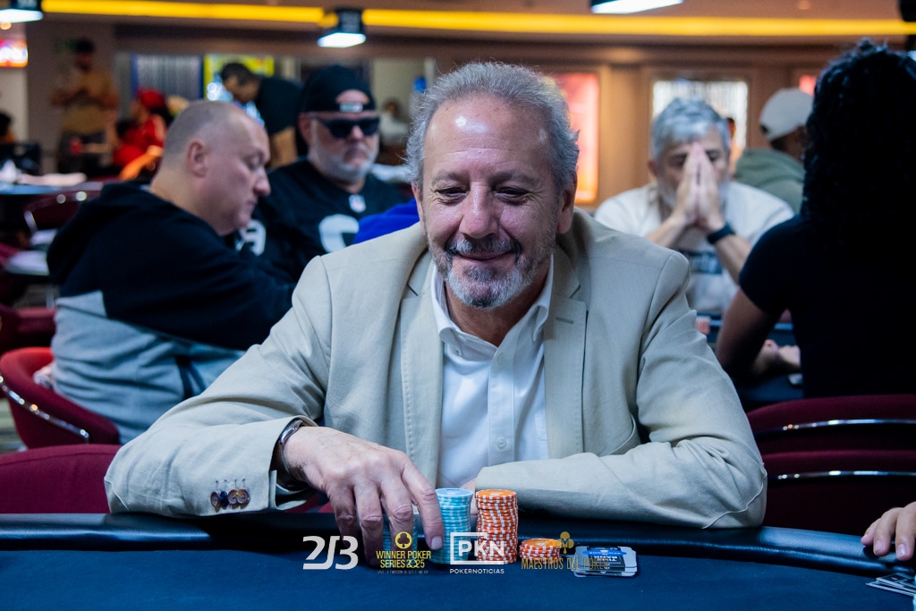 Lozano llega con las mejores notas al examen que definirá el título mayor entre los Maestros del Poker