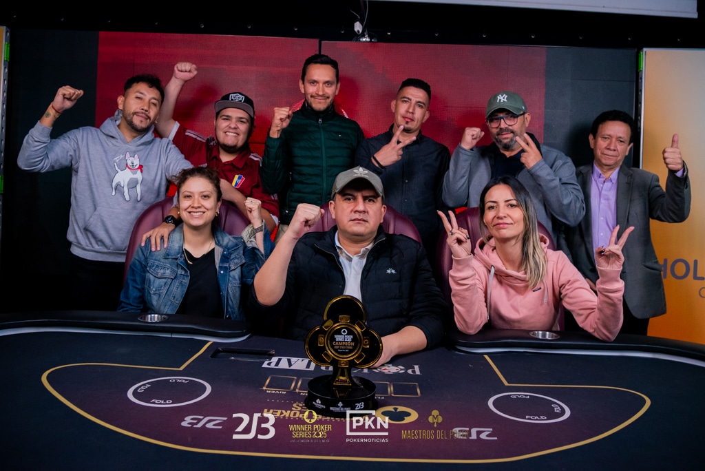 Jhon encontró un camino Franco para coronarse entre los Maestros del Poker, en el DeepStack Turbo