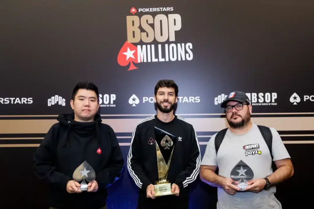 Bernardo Soares logra el título en el último Main Event del LAPT durante las BSOP Millions 2024