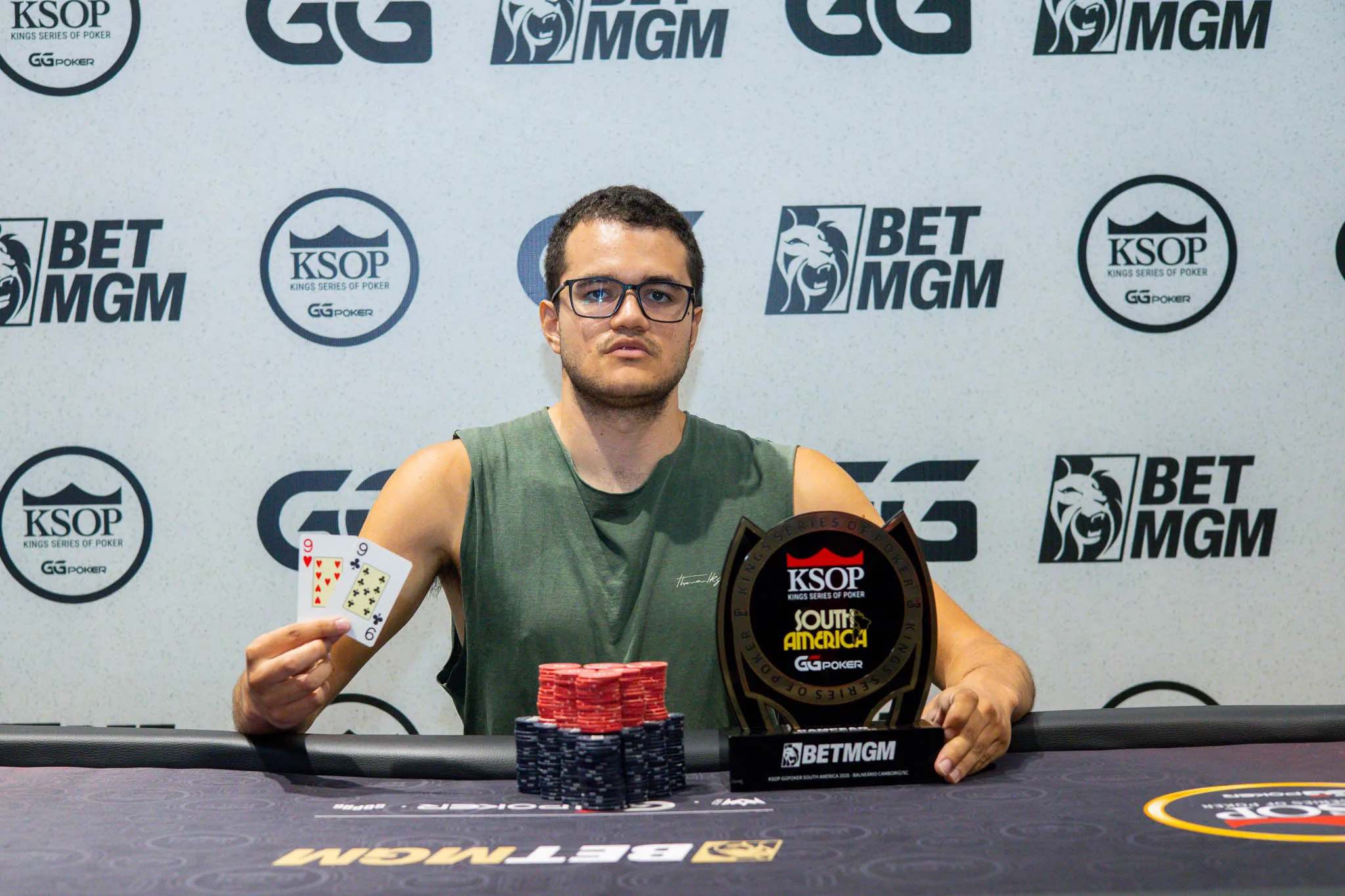 Carlos Serrano continúa arrasando en los High Rollers