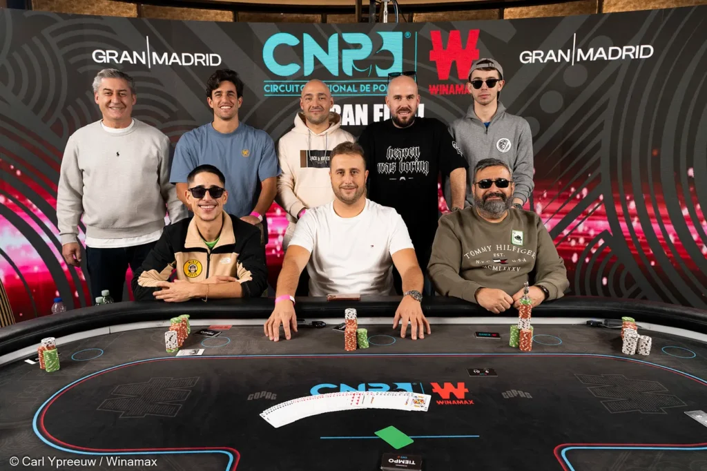 CNP Winamax 2025 firma el mayor torneo presencial de la historia del póker en España