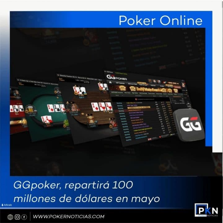 WSOP y GGPoker lanzan Calendario con más de US0M en premios.