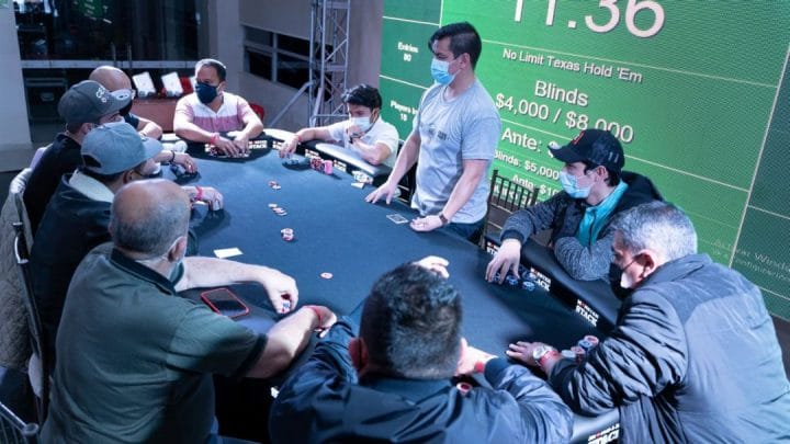 Mesa final del Torneo por equipos