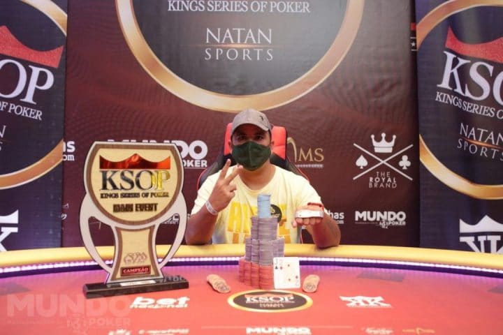 Bruno Lourenco Campeón KSOP, archivo MundoPoker