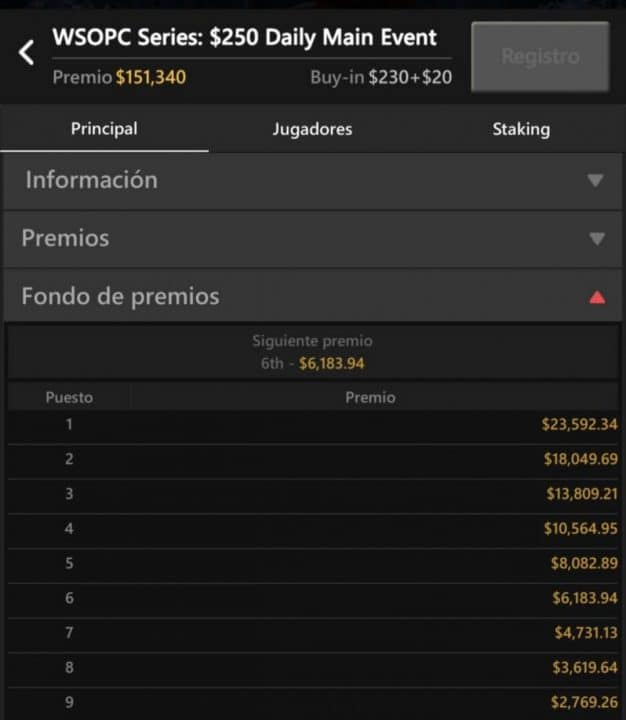 Camargo no se dejó pasar por inocente en el 0 Daily Main Event