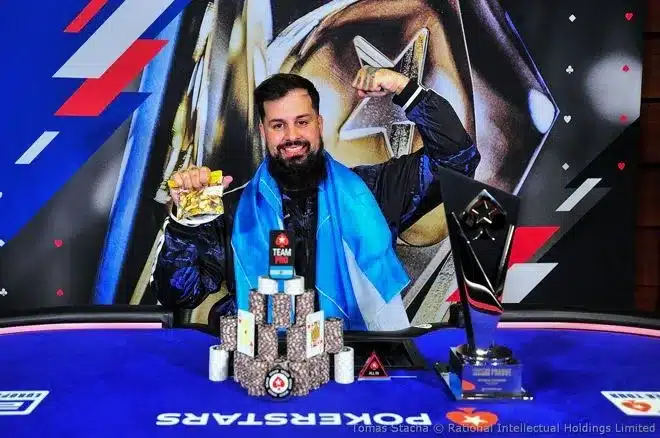 Papo MC se despidió del EPT Praga conquistando un nuevo título