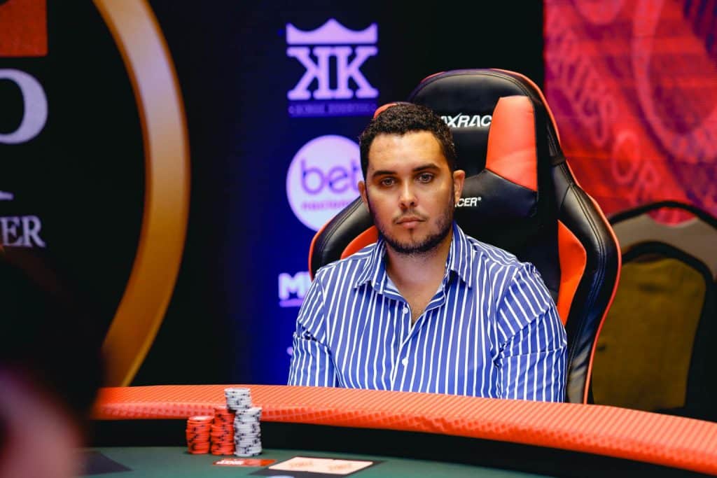 Francis Cruz puso la cuota hispana en el High Roller de las KSOP