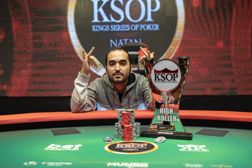 Francis Cruz puso la cuota hispana en el High Roller de las KSOP
