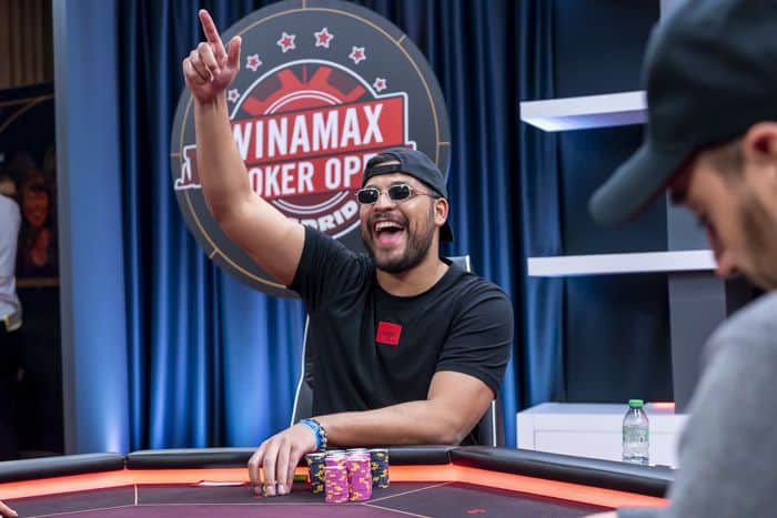 A la sombra Del Pino, quedó el título central del Winamax Poker Open