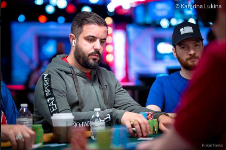 Mota, Leiva y Hou se ubican en el top 10 del chipcount al iniciar el Día 5 del WSOP Main Event