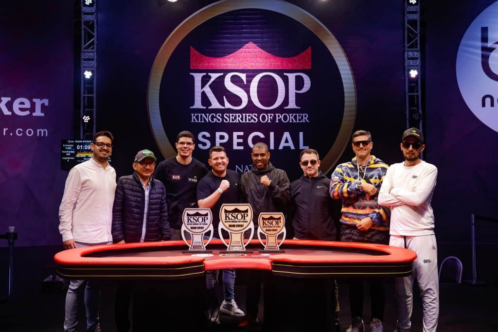 Leonardo Aranibar logró ser quinto en el Main Event del KSOP Special