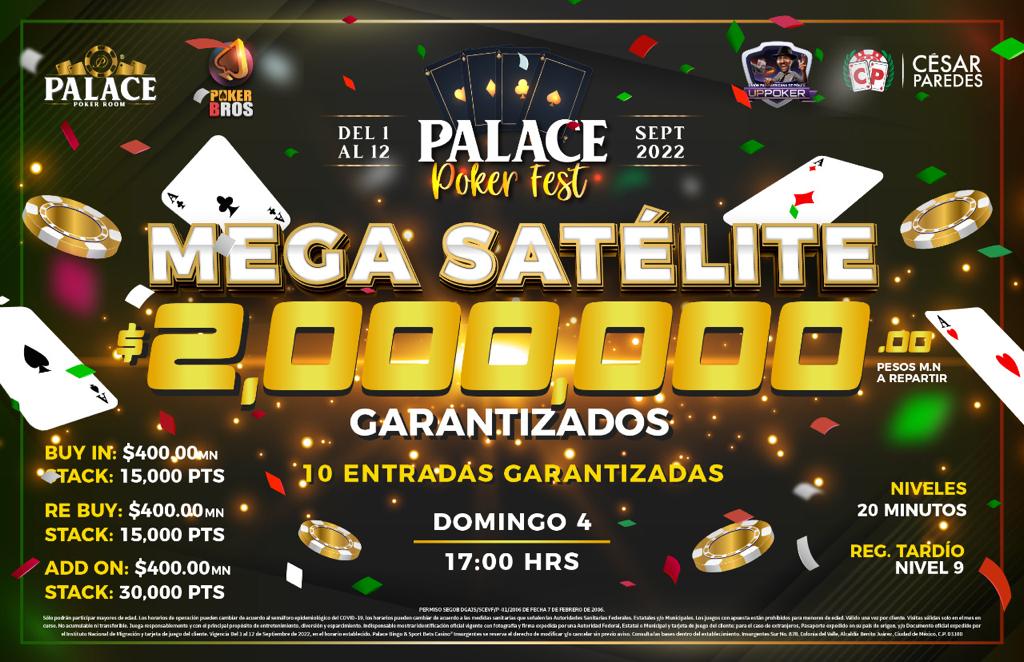 Un millonario trono espera conocer su dueño en el Poker Fest del Palace Casino