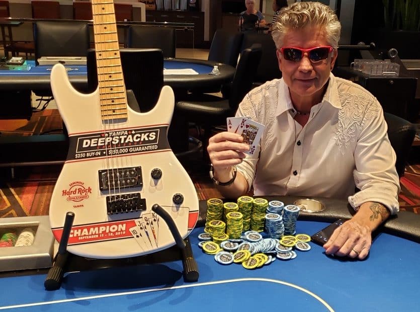 Monteiro sumó la primera alegría brasileña en el WPT del Hard Rock