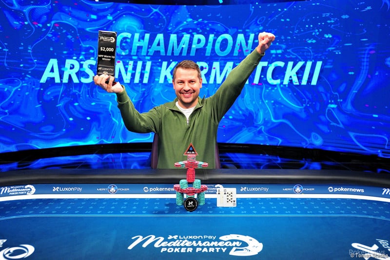 Merán orientó la avanzada latina en el Warm-Up de la Luxon Poker Party, en Chipre