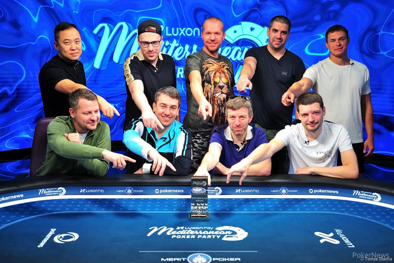 Merán orientó la avanzada latina en el Warm-Up de la Luxon Poker Party, en Chipre