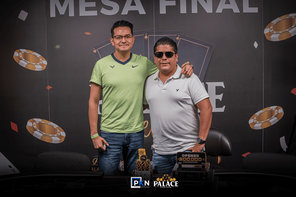López se adueñó del primer trofeo en el Palace Poker Fest
