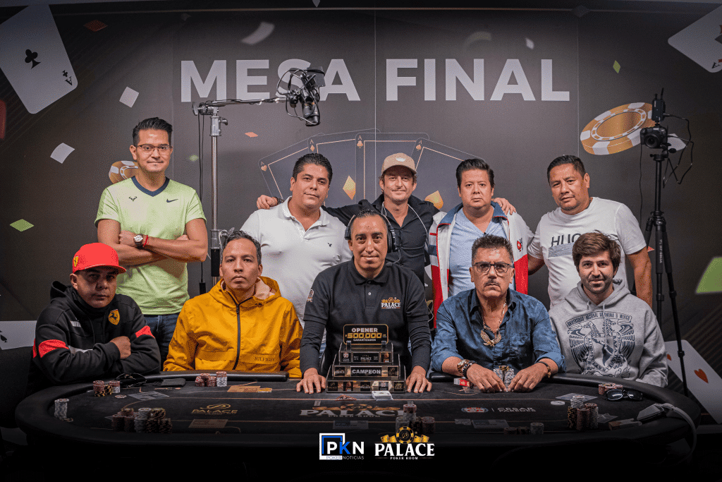 López se adueñó del primer trofeo en el Palace Poker Fest