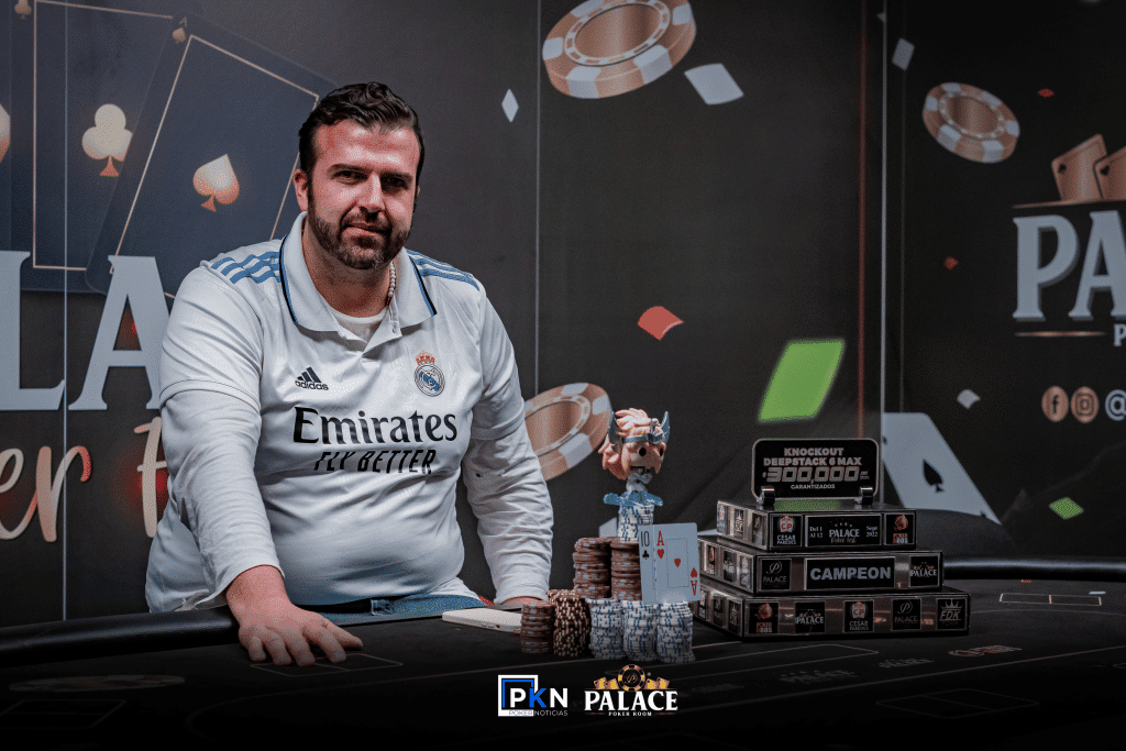 Solorio dio los mejores golpes para quedarse con el trofeo del Knockout DeepStack