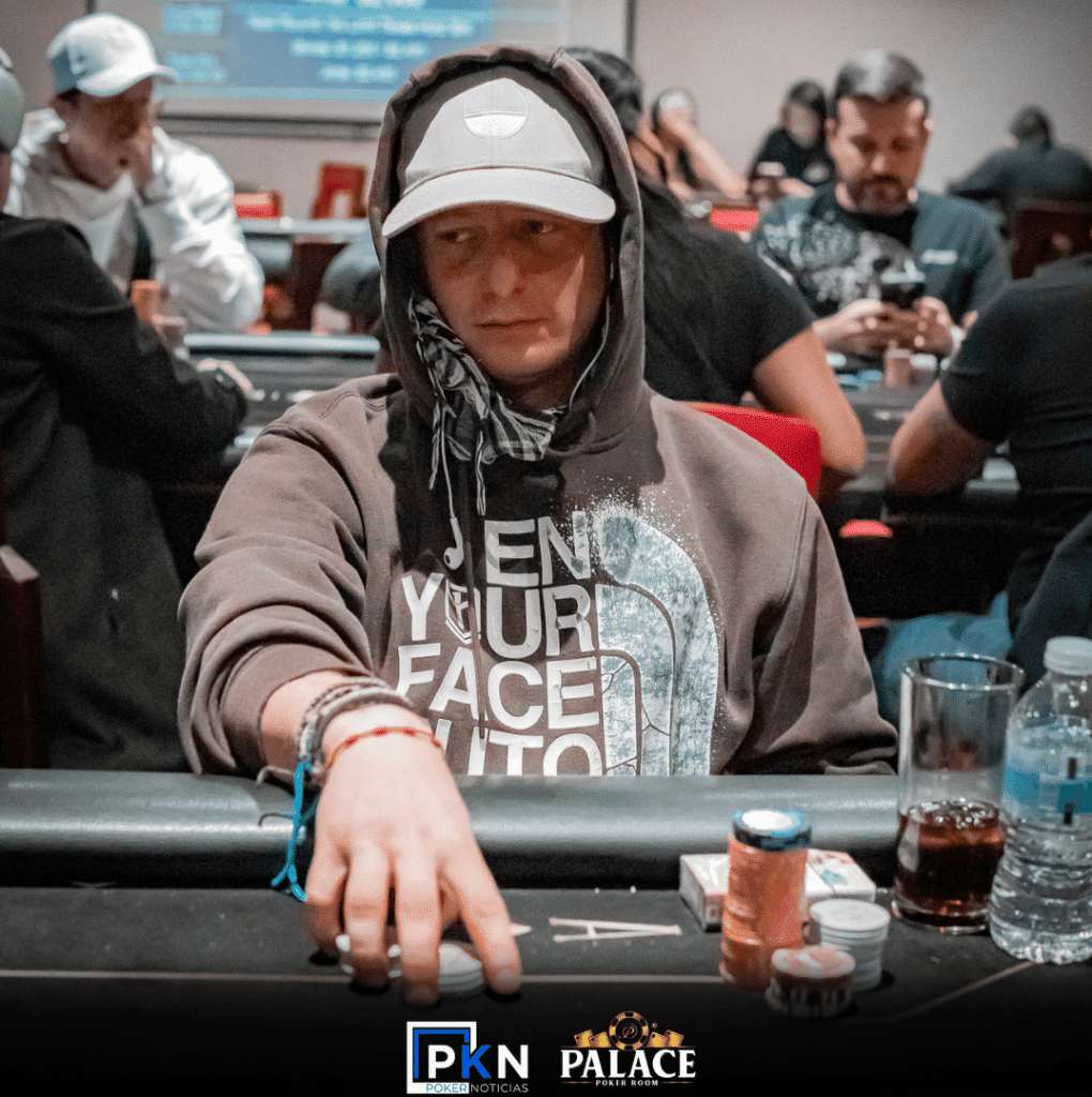 Rodríguez lleva la voz líder en el camino a la definición del Poker Fest