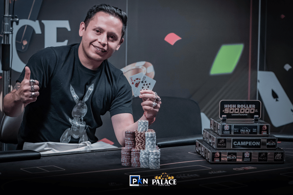 Estrada y Méndez brillaron en el cierre del Palace Poker Fest