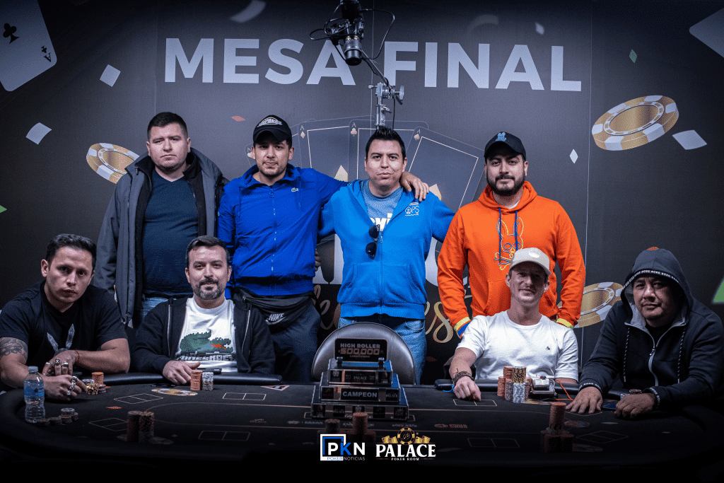 Estrada y Méndez brillaron en el cierre del Palace Poker Fest