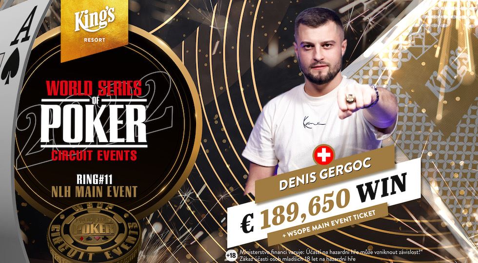 Gergoc se llevó a Suiza el anillo del Evento Principal de la edición de otoño del circuito WSOP