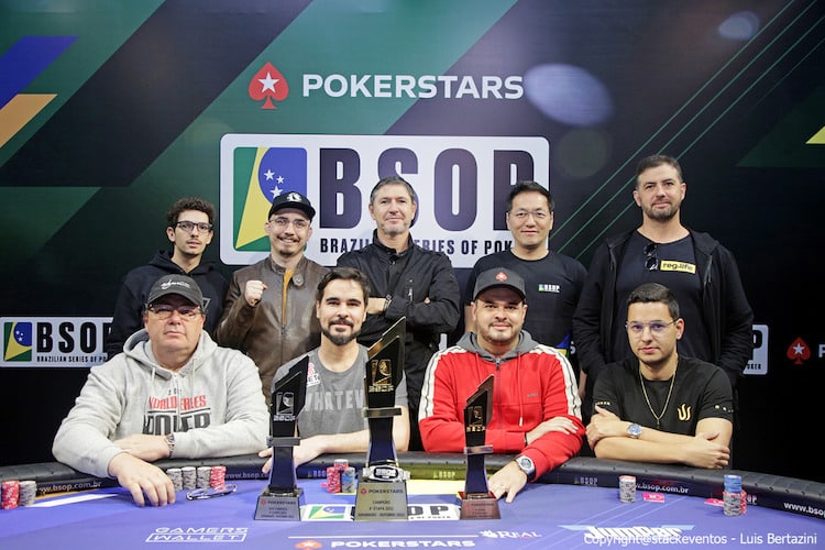 Feiber remontó en la definición y se llevó el Evento Principal de las BSOP Gramado