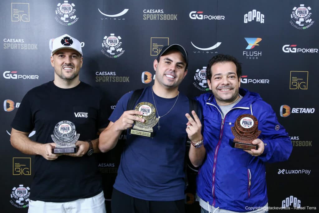 Gonçalves se impuso entre los ganadores de anillos y brazaletes en el inicio de las WSOP Brasil