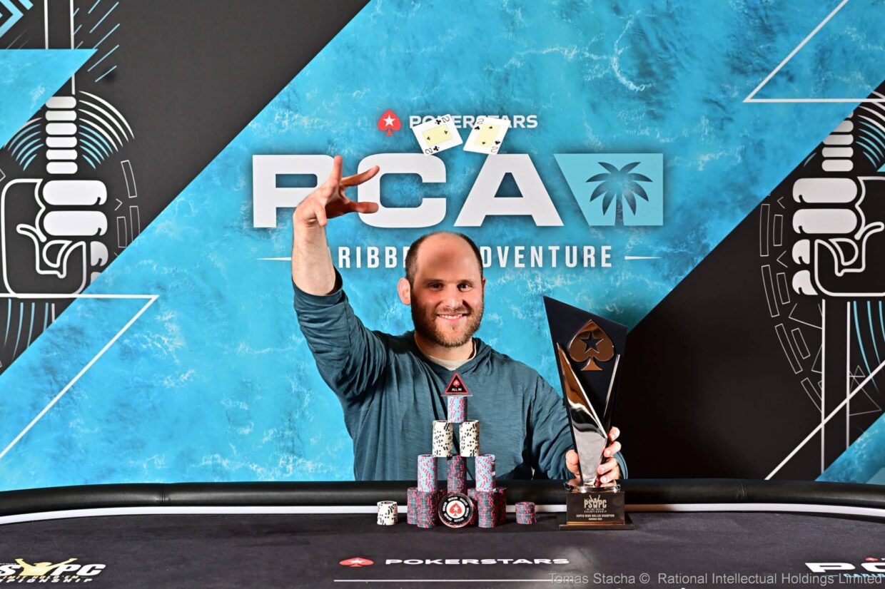 Greenwood consiguió su mejor marca con el título del Super High Roller en Bahamas