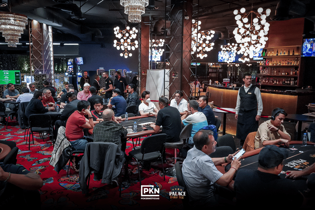 El Día 1B del torneo Opener en la Palace Poker Fest se encontró con 25 clasificados