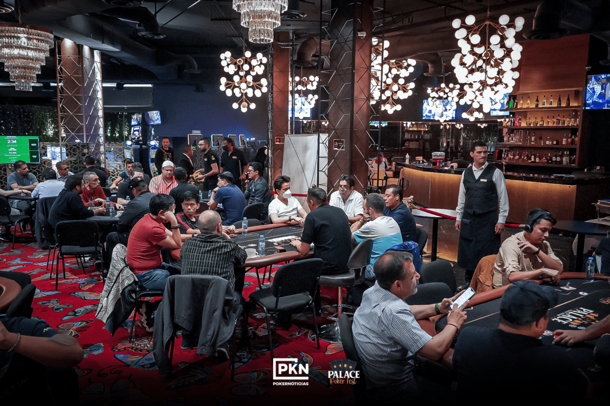 El Día 1B del torneo Opener en la Palace Poker Fest se encontró con 25 clasificados