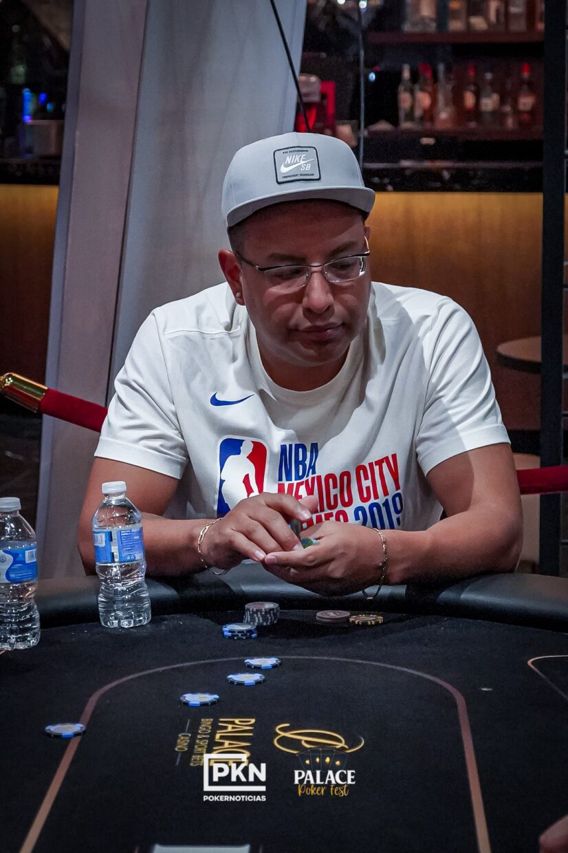 Hidalgo y Gómez fueron los chipleader en los vuelos 1B y 1C Turbo del Mystery Bounty