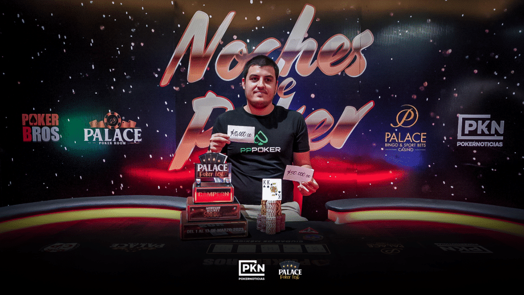 José Gómez es el campeón del Mystery Bounty con MXN5.000