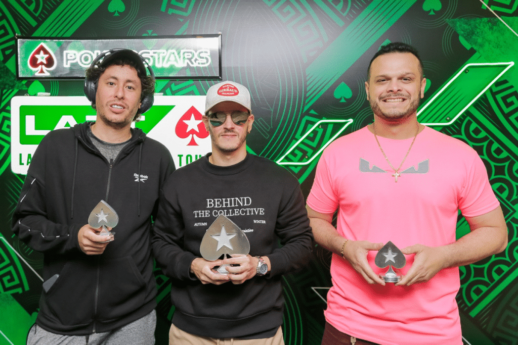 Polo y Álvarez dejaron la bandera colombiana en lo más alto del Turbo Deepstack en el LAPT