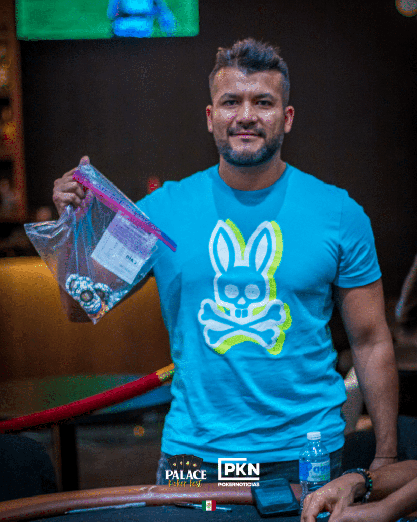 Hay nuevo chipleader en el Main Event: Mauro Ávila embolsó 439.000 en el Día 1B