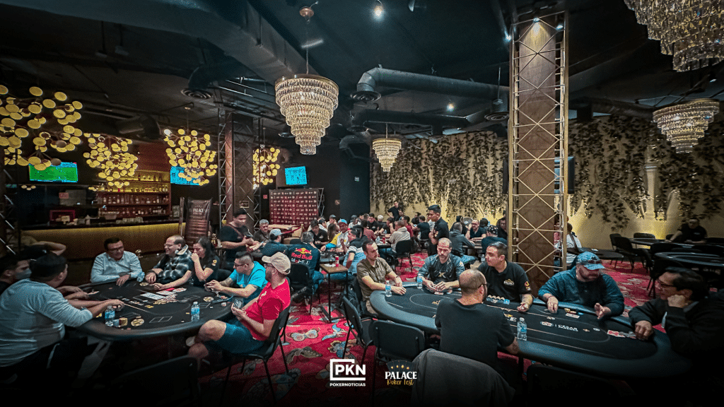 Roberto Borrego lideró en el Día 1D del Main Event de la Palace Poker Fest con 471.000