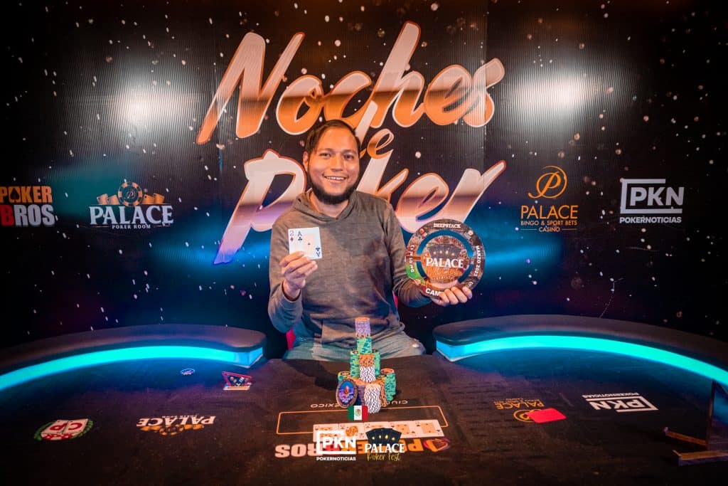 Roberto Borrego lideró en el Día 1D del Main Event de la Palace Poker Fest con 471.000
