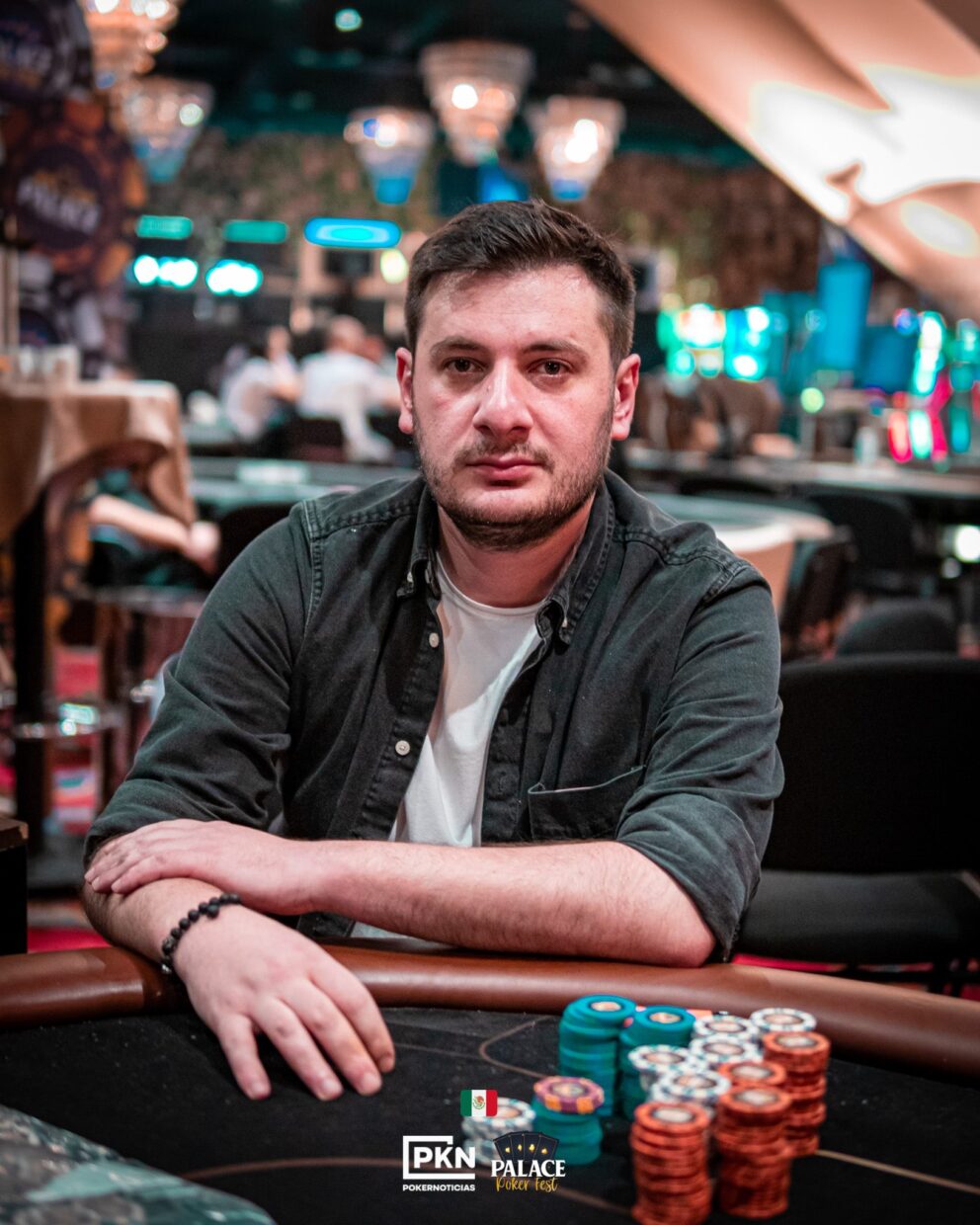 Kvaratskhelia lidera a los 16 finalistas del Main Event en la Palace Poker Fest.