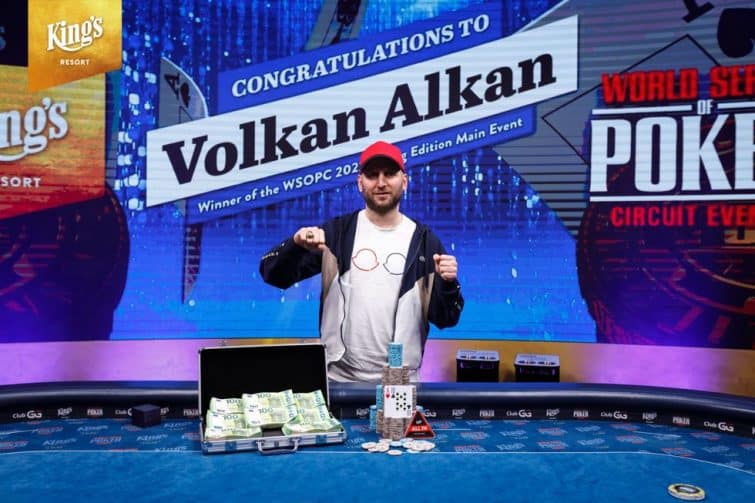Alkan se impuso en el WSOPC Rozvadov con una remontada épica